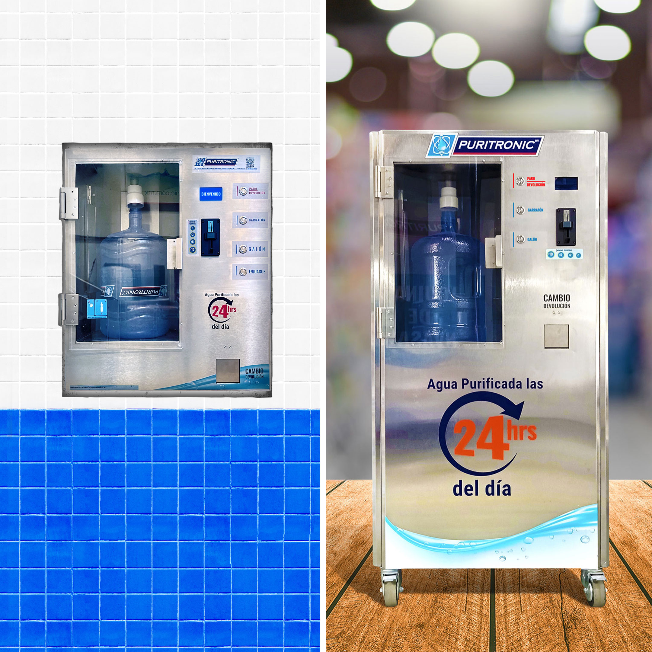 Master Vending Agua, Máquina de Autoservicio de Agua Purificada